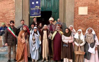 Il Presepe Vivente di Ruota protagonista del “Corteo delle Natività” a San Miniato