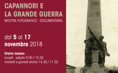 Dal 5 al 17 novembre mostra fotografica-documentaria “Capannori e la grande guerra” al museo Athena