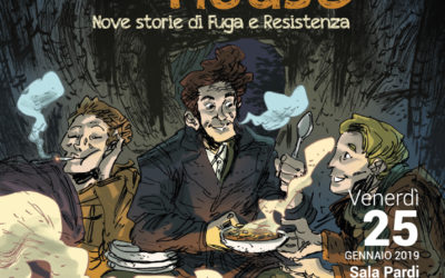 Venerdì 25 gennaio la presentaziojne del fumetto ‘COME INTO MY HOUSE.NOVE STORIE DI FUGA E RESISTENZA A CAPANNORI’ ad Artemisia