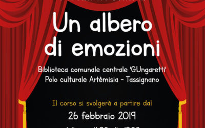 Al via il 26 febbraio il corso di teatro per bambini “Un albero di emozioni”