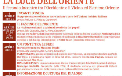 I Cammini dell’uomo, terza edizione per il Festival del dialogo interreligioso