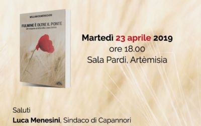 Martedì 23 aprile presentazione del libro “Fulmine oltre il ponte”