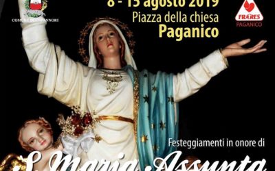 Dall’8 al 15 agosto a Paganico i festeggiamenti in onore di Santa Maria Assunta patrona del paese