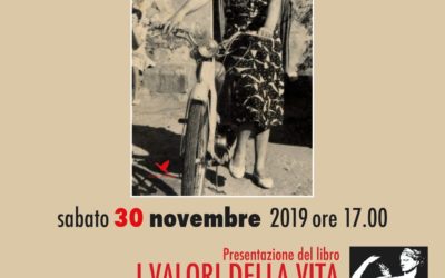 Sabato 30 novembre presentazione libro “I valori della vita” ad Artemisia