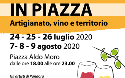 “Capannori in piazza”: a Capannori due fine settimana all’insegna dell’artigianato, del vino e delle eccellenze del territorio